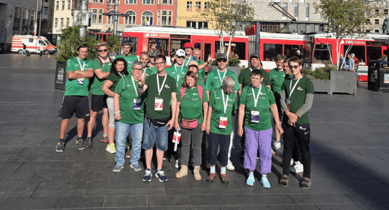 Das Team der ESN in Halle Foto A. Schaefer ESN