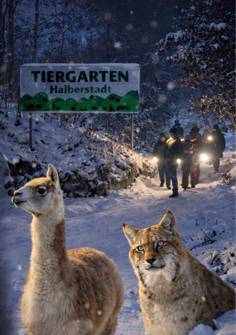 Taschenlampenfuehrung Tiergarten Halberstadt KI generiert 1