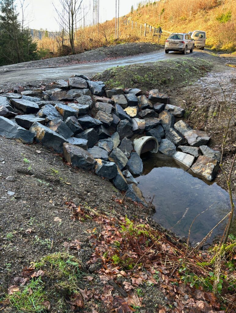 Bauwerk mit Rueckhaltefunktion 1