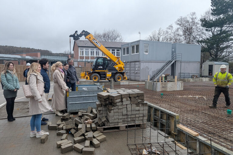 Bild 1 Baustelle Grundschule Oker © Stadt Goslar