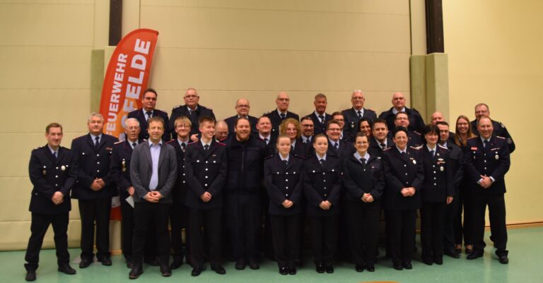 JHV Lasfelde Befoerderte und Geehrte