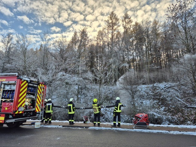 Offene Wasserentnahme