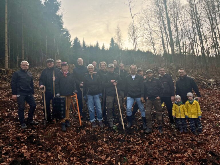 Pflanzaktion Thermo Fisher Herbst 2025