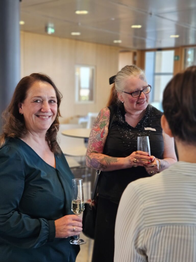 VdU 19 6 25 Petra Rangen Vorsitzende VdU Nds und Jolanda