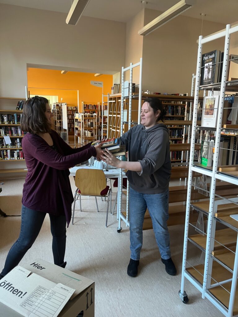 Die Bibliothek Qlb macht sich frisch