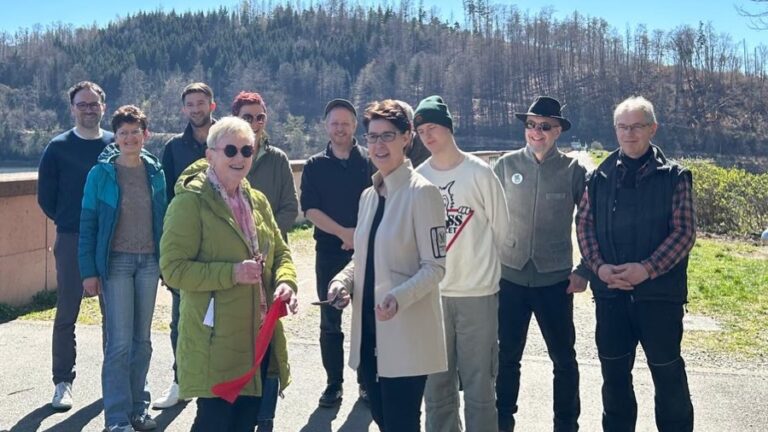 Eroeffnung des Klimalehrpfads Wasser C Stadt Osterode am Harz 1