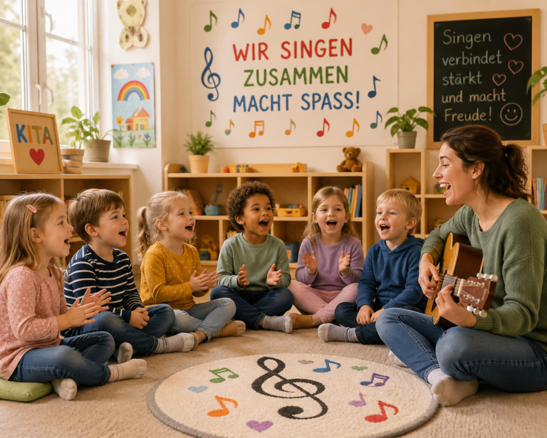 Die Kita "Am Thie" in Blankenburg ist für ihre musikalische Früherziehung ausgezeichnet worden