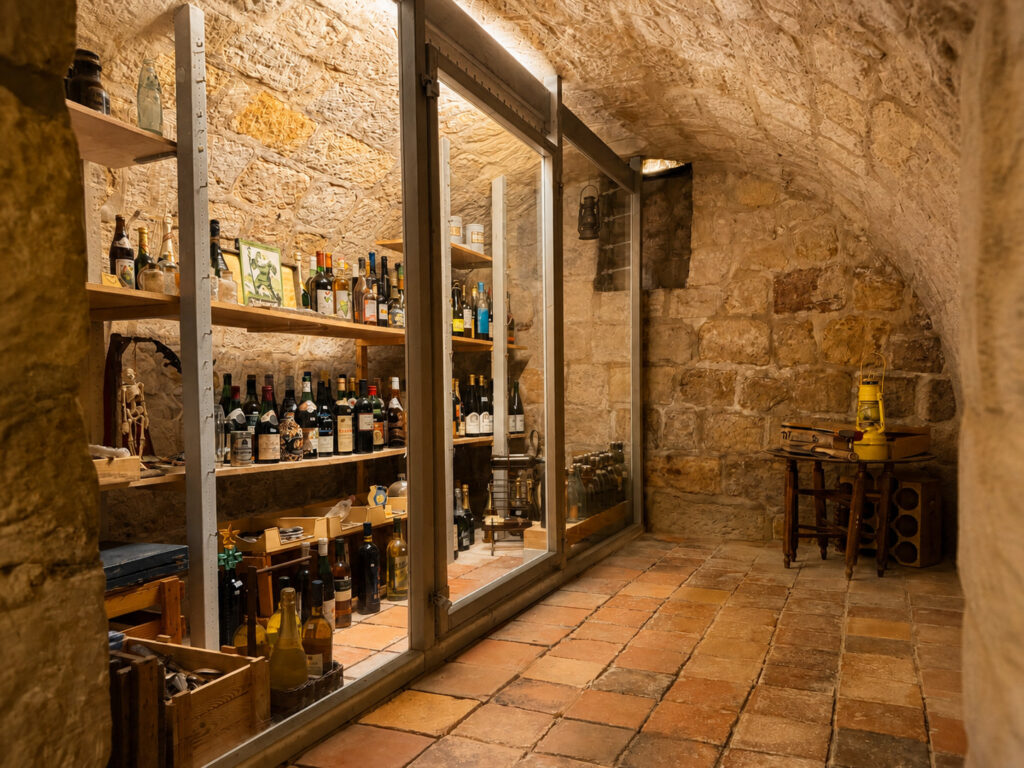 18 Gewoelbekeller Weinregal