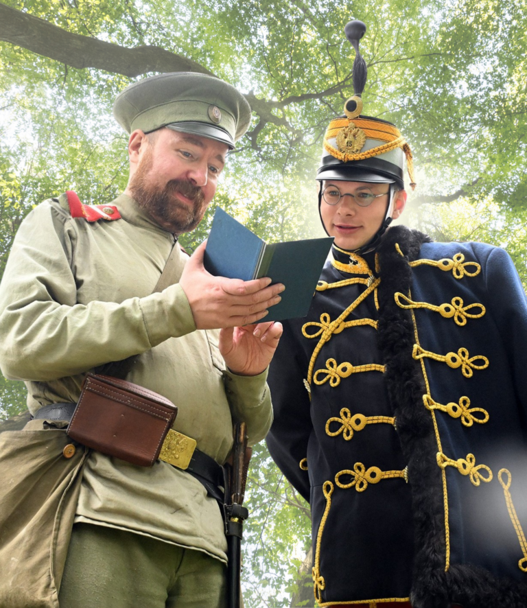Historische Darsteller 110 Jahre MedingschanzecStadt Halberstadt
