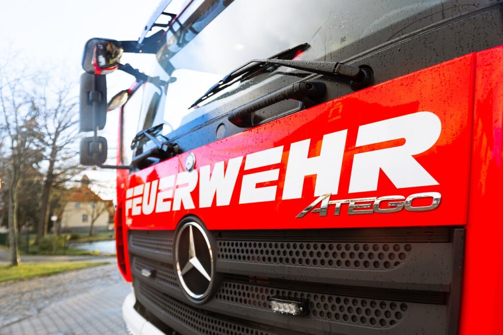 Eine Patientin hat offenbar im Harzklinikum Blankenburg ein Feuer gelegt