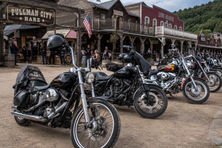 Am kommenden Samstag und Sonntag wird Pullman City Harz in Hasselfelde erneut zum Live Treffpunkt für Motorradbegeisterte aus der gesamten Region.
