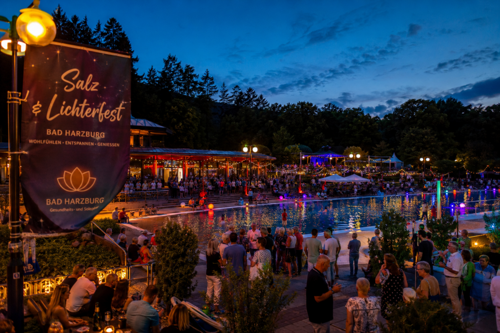 Das Salz- und Lichterfest in Bad Harzburg startet am 21. August als eins der Top Sommer Highlights im Harz