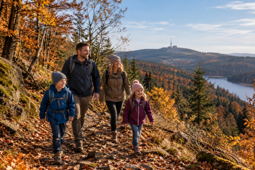 Der Herbst bietet im Herbst eine Reihe von attraktiven Ausflugsmöglichkeiten im Harz